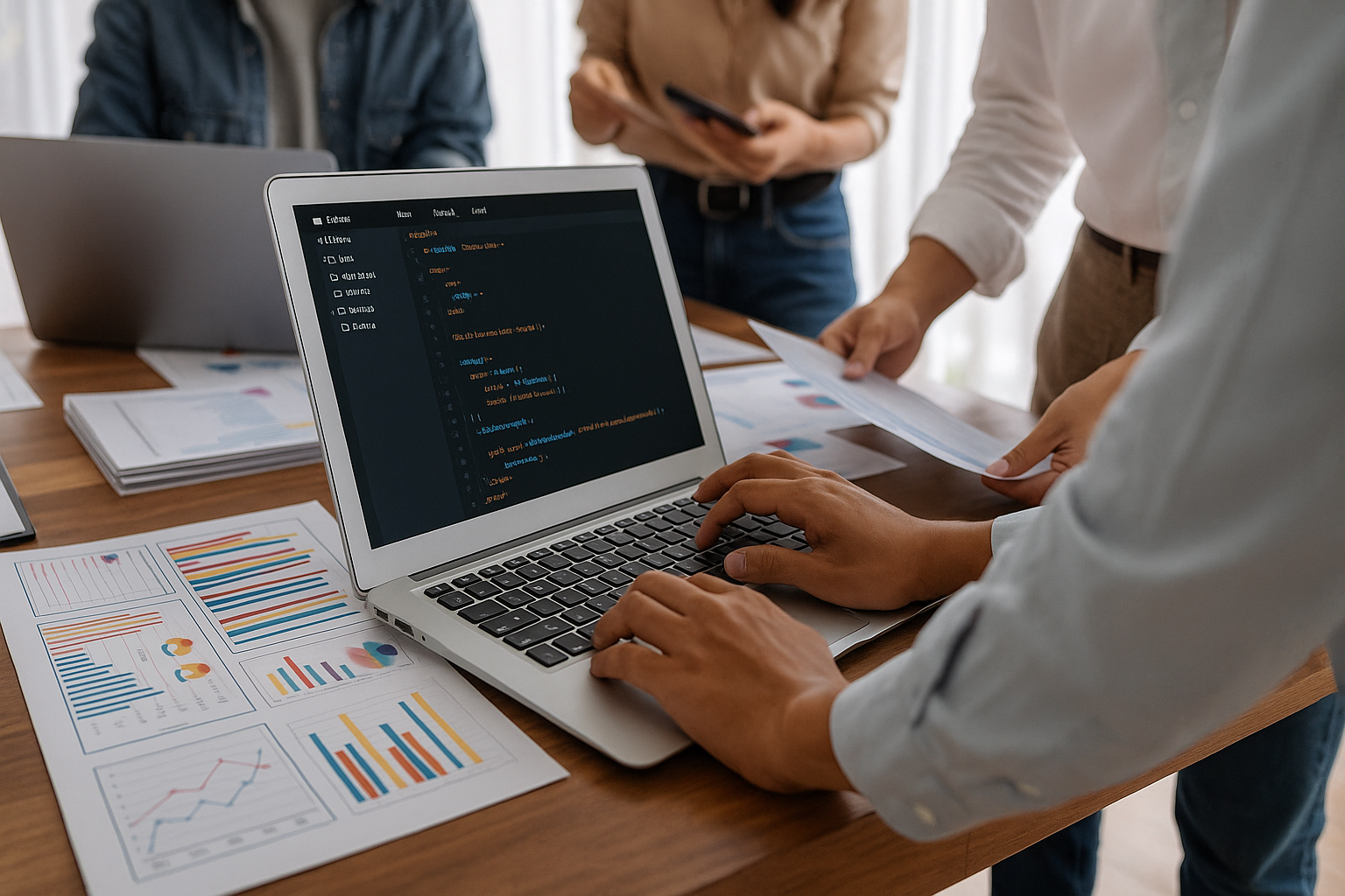 Equipe NEST SH estruturando operações tech